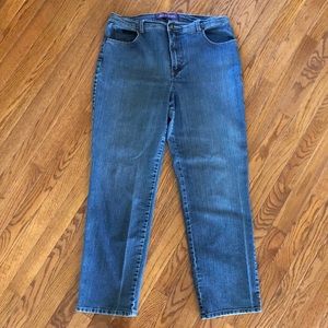 Gloria Vanderbilt Stretch Jeans, Size 14 Average